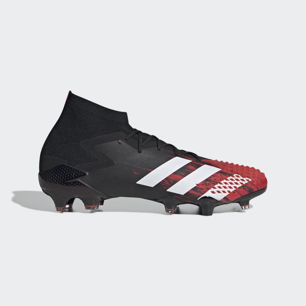 Adidas Men's Predator Mutator 20.1 Firm Ground Football Boots Black/White/Red Ireland EF1629